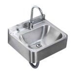 스테인레스 사각 세면볼 세면기 센서수전 욕실 벽걸이 간이세면대 간이 스테인리스 가압수전