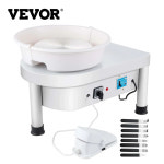 VEVOR 도자기 기계 도예 기계 휠 공방 가정용 풋 페달 분리형 대야 성형 도구 전기식 220v 280W