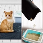 고양이 화장실 깔판 벌집 모래 발판 사각 매트 특대형