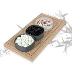 접이식 바둑판 바둑알 세트 장기판 장기알 세트