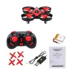 미니 2 4G 4CH 4축 자이로 RC 드론 쿼드콥터 PK Eachine JJRC H36 헤드리스 모드 UFO 항공기 NH-010 E-010