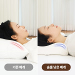 솜홈 낮은 메모리폼 베개