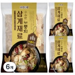 자연다움 구수한 누룽지 삼계재료 6개 220g