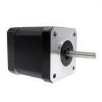 3D 프린트 드라이버용 스테퍼 전동 CNC XYZ Nema17 42 4-리드 17 스텝 80 oz-in 1 7A 0 55N 2 상 17HS3401