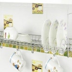 건조싱크대선반 그릇 공간활용 건조 키친선반 씽크정리대 800