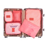 1박2일 트래블 포켓 여행용파우치 6종세트 압축파우치