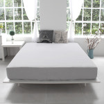 매트리스커버 슈퍼싱글 다크그레이 침대