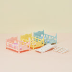 실바니안패밀리 미끄럼틀이 있는 아기 3층 침대 5741