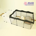 발사탕 강아지 울타리 고양이 펜스 커스텀 DIY 6 물결망 1P 1개