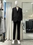 맨잇슈트 맨잇슈트 오버핏 울100 캐주얼 데일리 셋업 정장 일산점 맨잇슈트 MAHC10-436BKIS