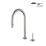 PILOTO 필로토 슈티에싱크397 니켈 주방 투홀 싱크수전 직수전용