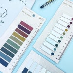 독서용 플래그 북마크 책갈피 북클립 인덱스 파스텔 빈티지디자인