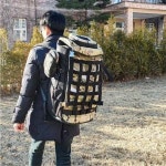 해외여행 캐리어결합 보조가방 백팩 슬링백팩 JG981