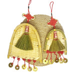 재물운 행운가득 엽전 빗자루 키 문 걸이 풍수 집들이 선물 복조리 인테리어장식 소품