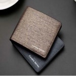고급 남성용 심플 디자인 가죽 반지갑 카드수납많은