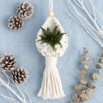 마크라메 월행잉 물방울 만들기