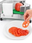 토마토 슬라이서 과일 햄버거 토마토슬라이서 업소용 감자 직칼 사과 커터 알루미늄 양파