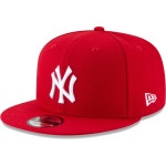 New Era MLB 9FIFTY 기본 조절 가능한 스냅백 모자 캡 프리 사이즈 뉴욕 양키스 멀티컬러