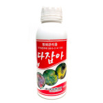 다잡아 식물살균제 고추 탄저병 흰가루병 노균병 곰팡이병제거 모두싹 500g 1개