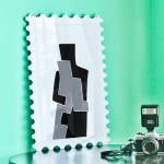 꾸밈 ni468-행잉액자 사랑하는연인 우표세로대형