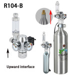 DIY 수족관 CO2 레귤레이터 전자기 밸브 버블 카운터 CO2 제어 시스템 어항 CO2 압력 감소 밸브