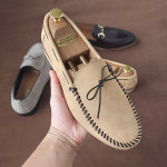 남자이야기 handmade 염소가죽 스웨이드수제화 로퍼 발편한구두 4종