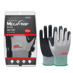 메가그립 10켤레 작업용 니트릴장갑 - L 10개 MG-100 MG100