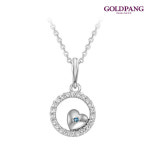 골드팡 골드팡 위드미하트 블루다이아몬드 목걸이