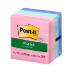 3M 포스트잇 그리너노트 스윗스프링클즈 654-4RP-AP