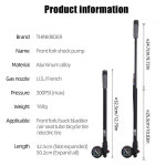 ThinkRider 포크 리어 서스펜션 충격 흡수 장치 산악 자전거용 게이지가 휴대용 고압 300psi 자전거 공기 펌프
