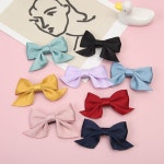 엔젤 리본 헤어집게핀 2개 세트 a