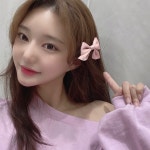 엔젤 리본 헤어집게핀 2개 세트