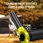 탄소 섬유 자전거 핸들 바 엔드 산악 그립 바이스