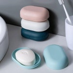 뚜껑 비누각 비누통 타원형 비누케이스 DD-12262