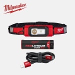 밀워키 L4 4V 3 0Ah LED Hi-Vis 헤드 랜턴 HLVIS-301