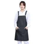 em제조 다용도 꽃집 식당 어린이집 업소용 미용 데님 앞치마 단체주문 인쇄가능