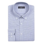 란체티 잔체크 더블버튼 와이셔츠 LWS5215