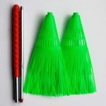 대진산업 긴 플라스틱 환경미화원 업소용 빗자루국내산 중형