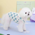 강아지 겨울 털 안감 부드러운 조끼 의류 스타일 코디 강아지옷 겨울옷 애견 귀여운