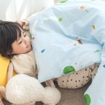 아이자리 순면 사계절 일체형 낮잠이불 베개솜포함