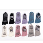 여성 여자 요가 필라테스 실내 운동용 발가락 양말