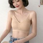 브라탑 여자 교환 스포츠 요가복 캡 여성 나시 스트랩 입는 편하게 민소매 탈부착 민소