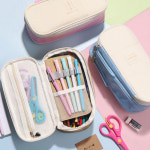 로에드 대용량필통 대학생 고등학생 중학생 신형확장 파우치필통