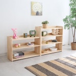 가구산책 원목 3단 선반 800 H7161