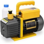 3 6 CFM 진공 펌프 110V 14HP 싱글 스테이지 로터리 베인 HVAC 공기 R134a R410a R22 시스템용 AC 냉매 재
