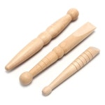 마사지세트 나무 발 바디 스틱 근육 반사 요법 근육 마사지세트 GD08401