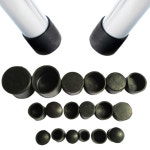 고무 라운드 엔드 캡 4-76mm 실리콘 의자 다리 피트 패드 가구 테이블 매트 안티 스크래치 보호기