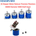 NE 스테퍼 모터 기어 감속기 입력 박스 1 Ratio 3 7 5 0