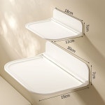 화장실 휴대폰 거치대 대형 스마트폰 선반 속옷 수건