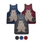 곰돌이 포켓 앞치마 1p 어린이집 꽃집 공방 앞치마